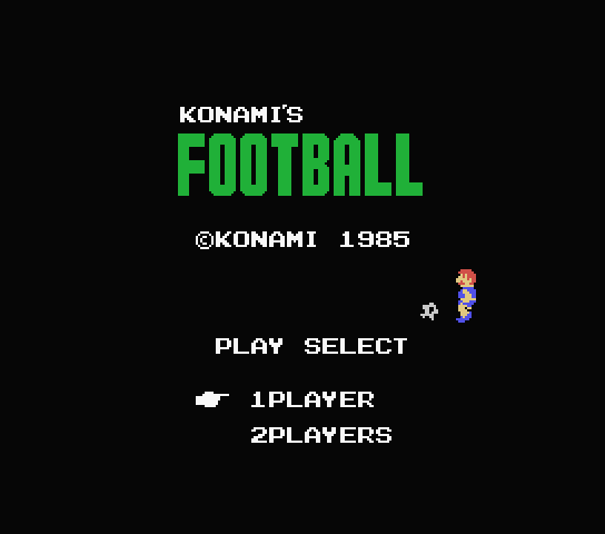 Konami Game Collection: Volume 4 title screen for MSX